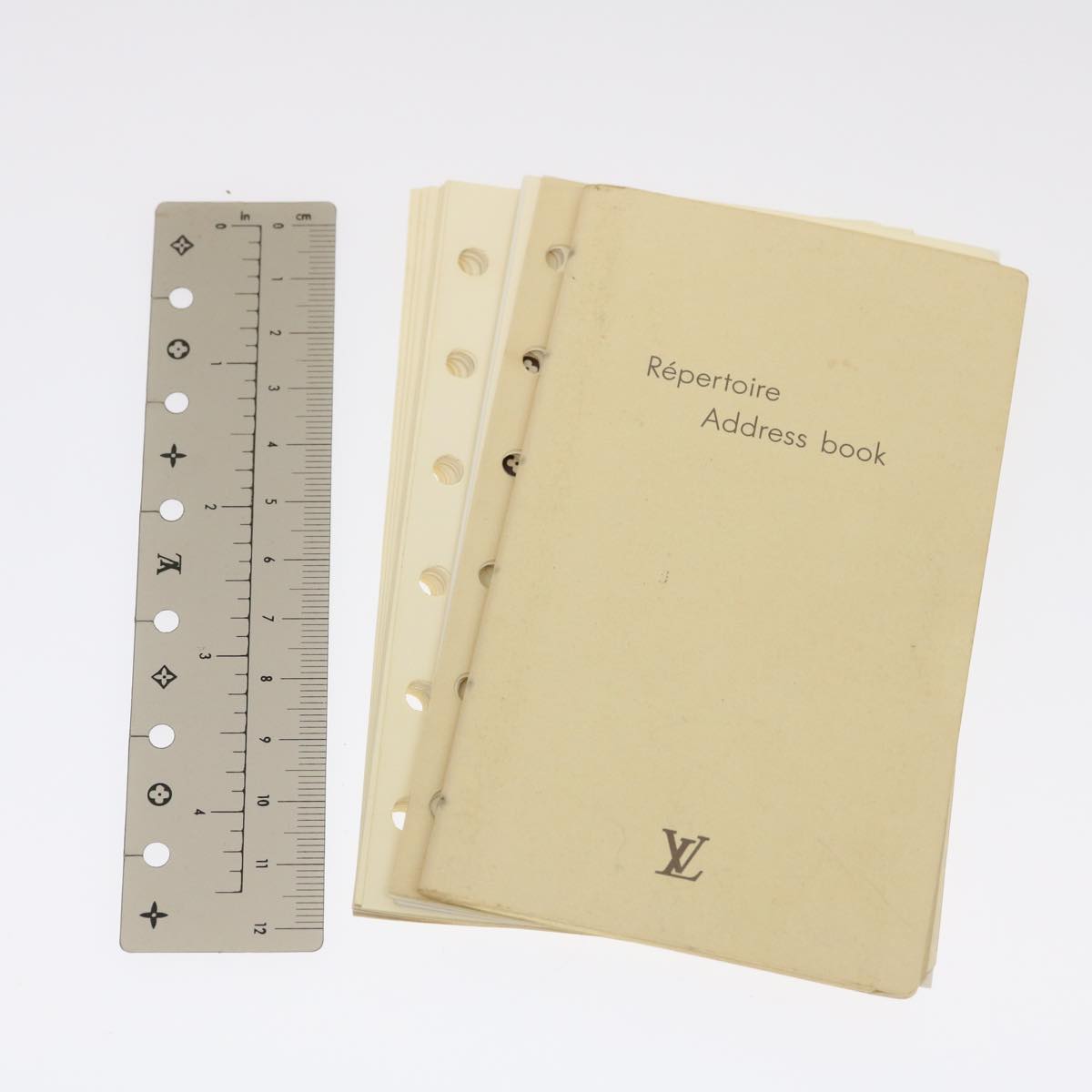 LOUIS VUITTON Monogram Agenda PM Day Planner Cover R20005 LV am470b