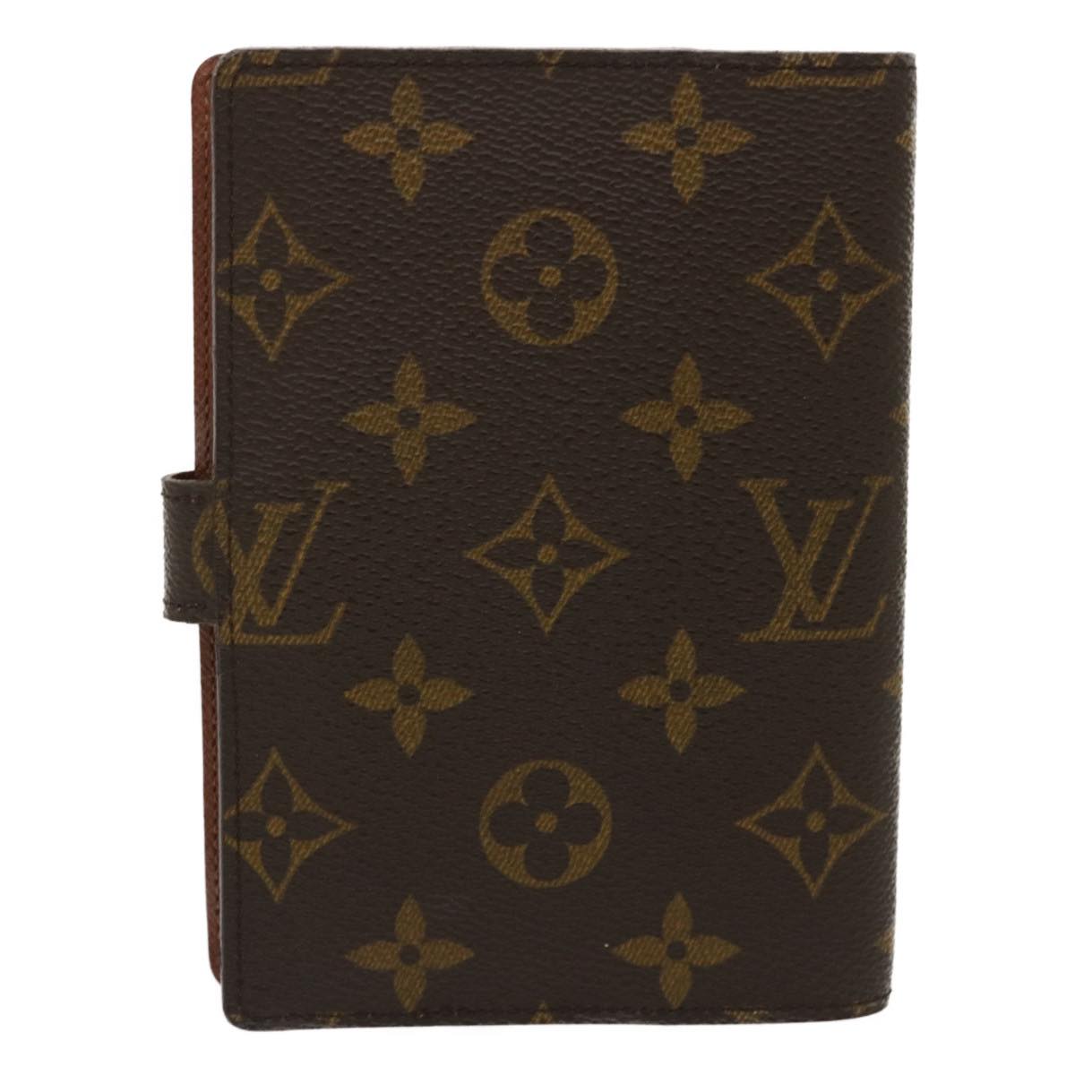 LOUIS VUITTON Monogram Agenda PM Day Planner Cover R20005 LV am470b