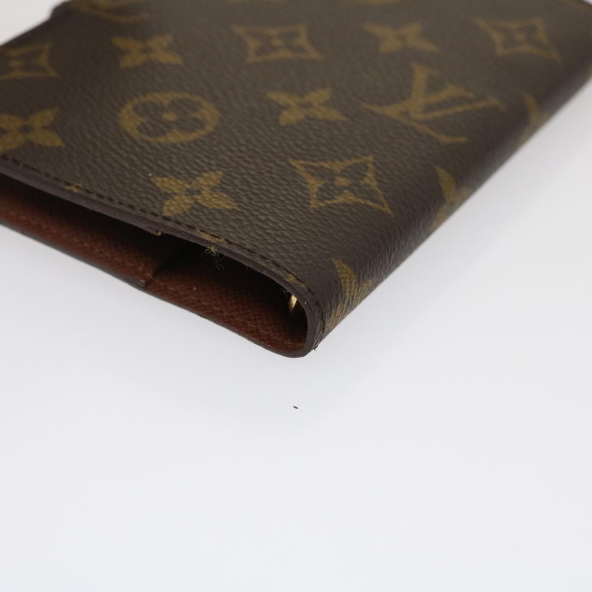 LOUIS VUITTON Monogram Agenda PM Day Planner Cover R20005 LV am470b