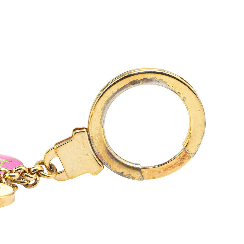 Louis Vuitton Keyring M65380 Gold Multicolor