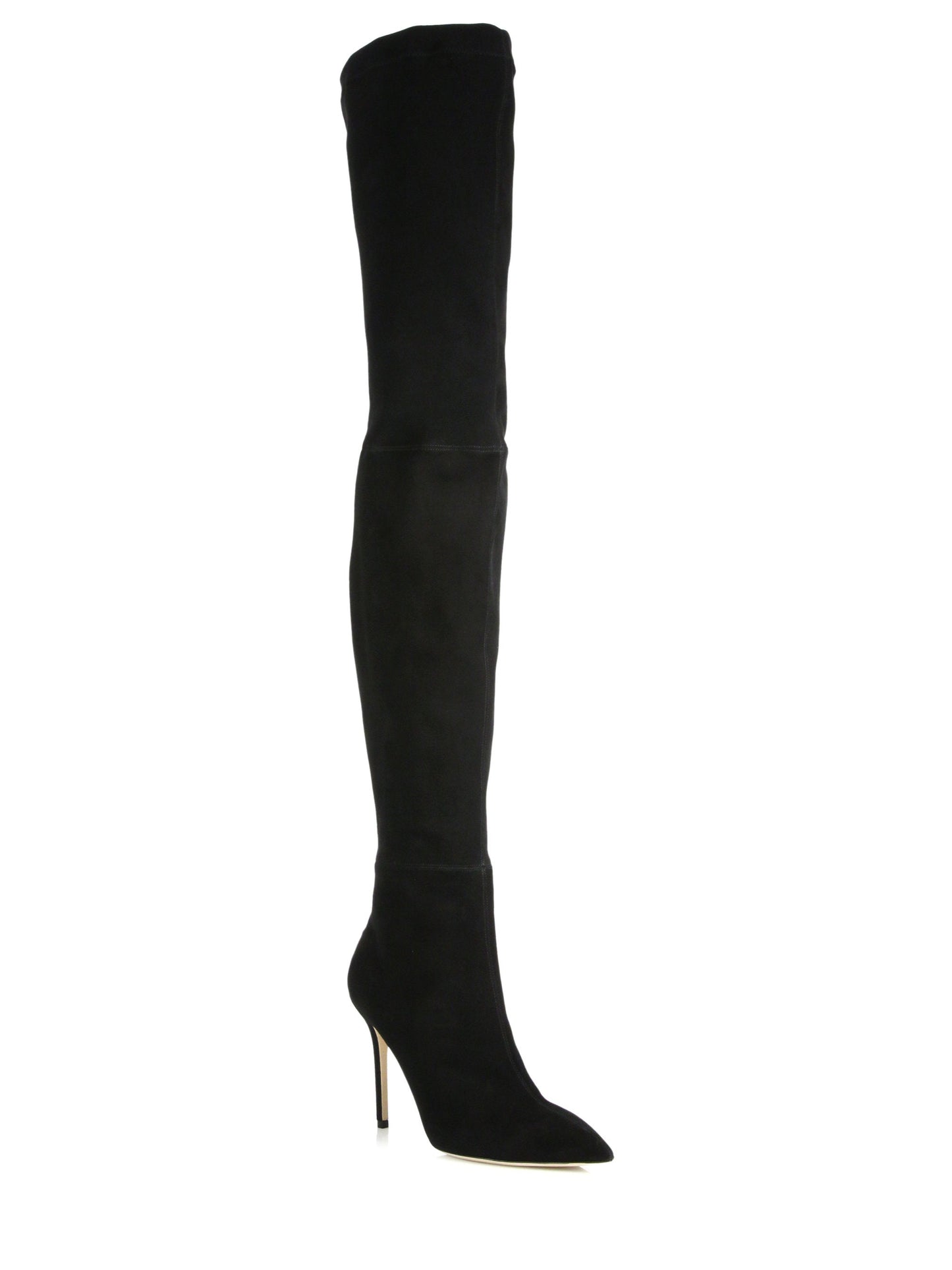 BRIAN ATWOOD ODILLE SUEDE THIGH-HIGH BOOTS