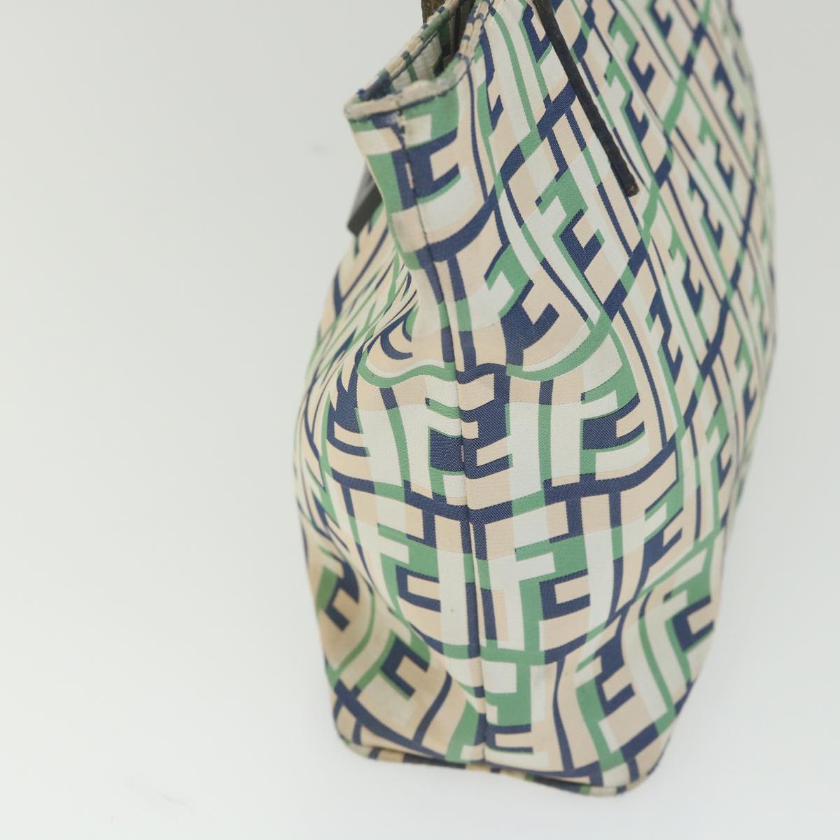 Luxury FendiZucca Canvas Tote Bag Greenbs10046
