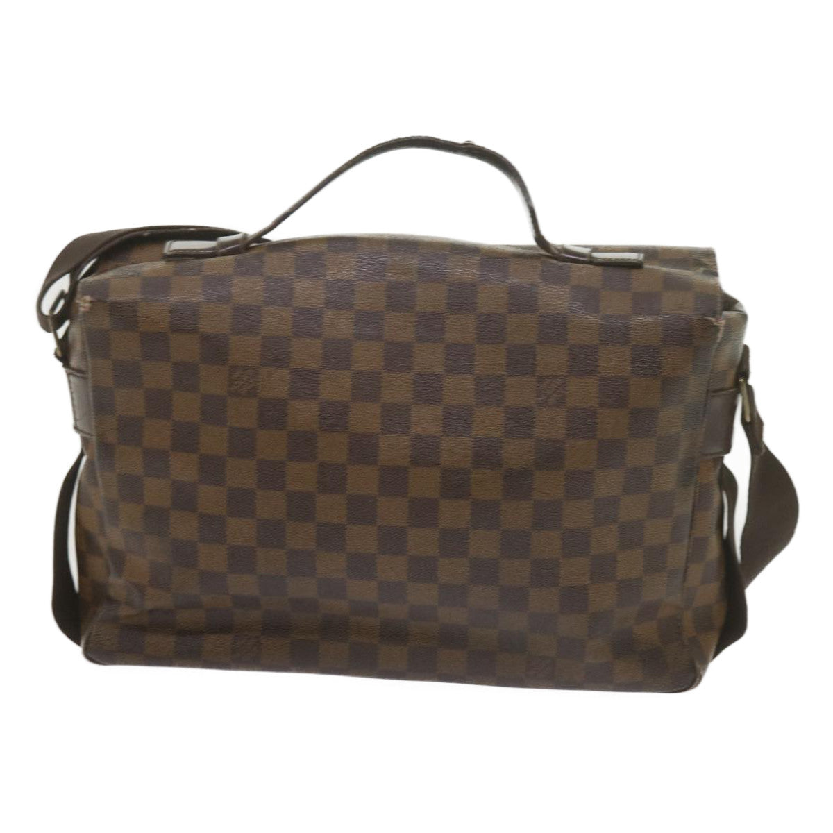 LOUIS VUITTON Damier Ebene Broadway Shoulder Bag N42270 LV bs10513