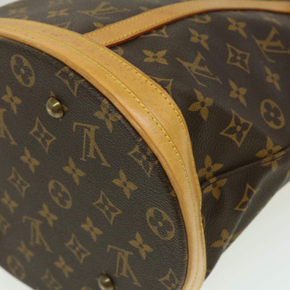 LOUIS VUITTON Monogram Bucket GM Shoulder Bag M42236 LV bs1062
