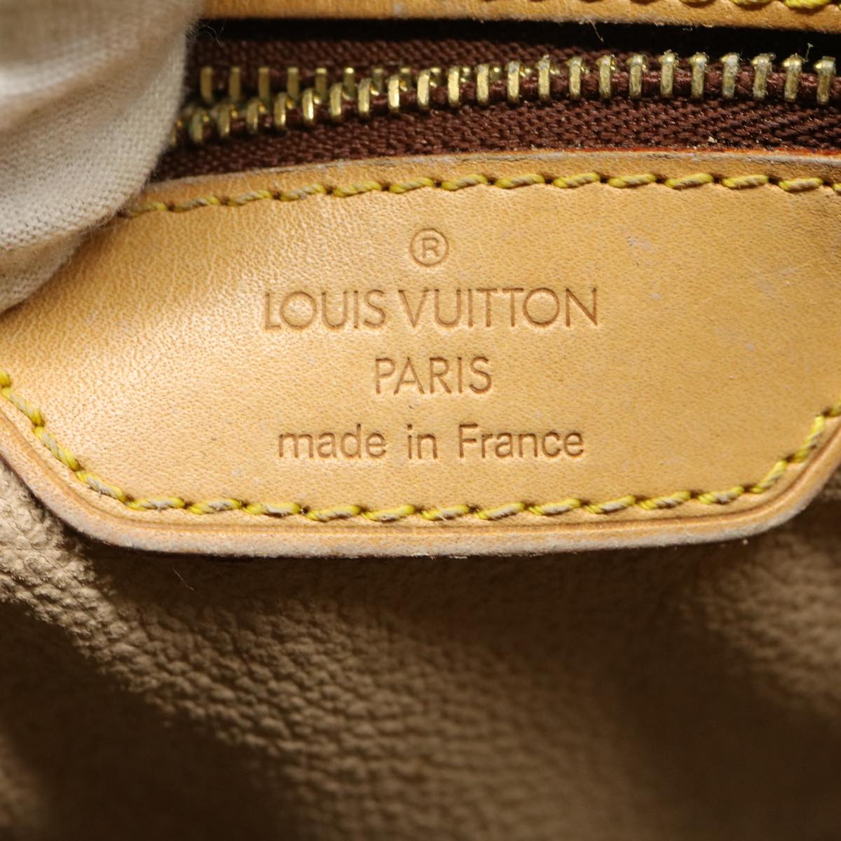 LOUIS VUITTON Monogram Bucket GM Shoulder Bag M42236 LV bs1062