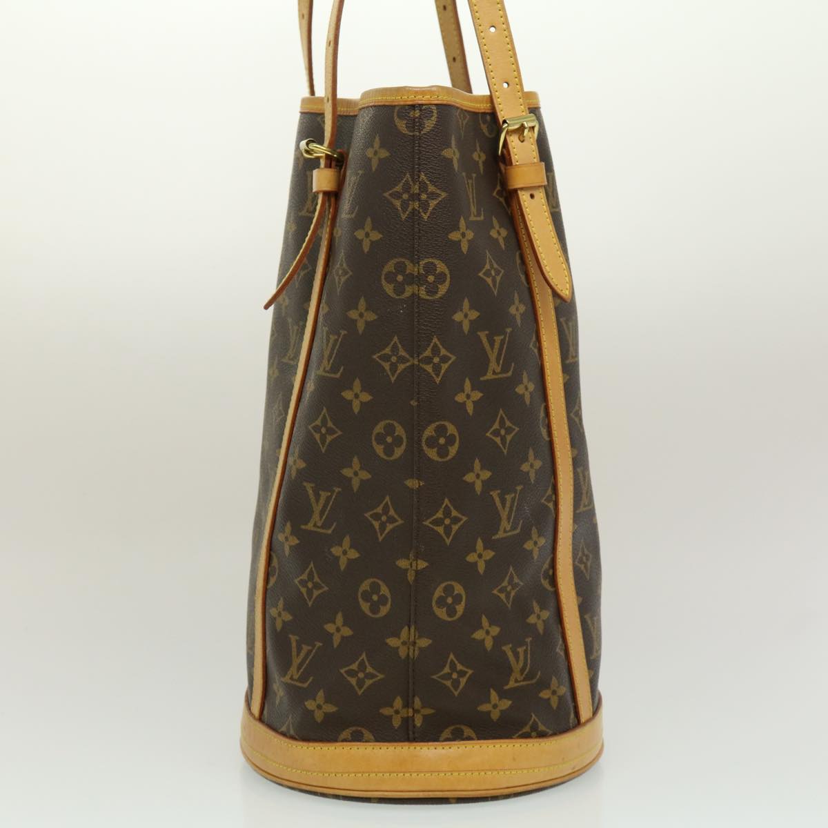 LOUIS VUITTON Monogram Bucket GM Shoulder Bag M42236 LV bs1062