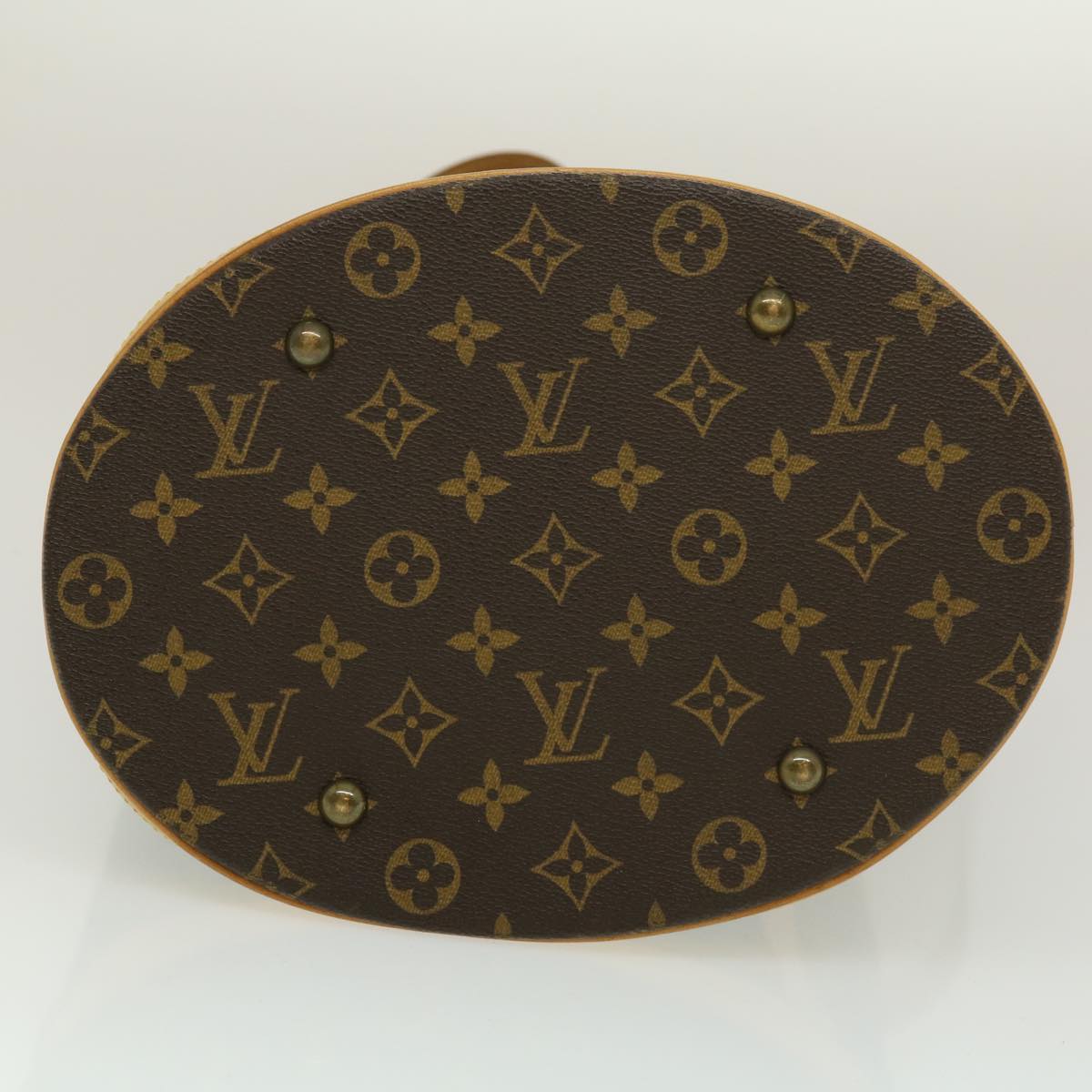 LOUIS VUITTON Monogram Bucket GM Shoulder Bag M42236 LV bs1062