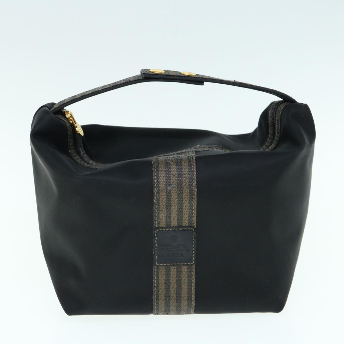 Luxury FendiPouch Pecan Canvas PVC 2Set Black Brownbs10625