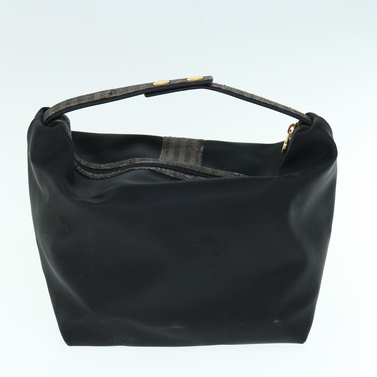 Luxury FendiPouch Pecan Canvas PVC 2Set Black Brownbs10625
