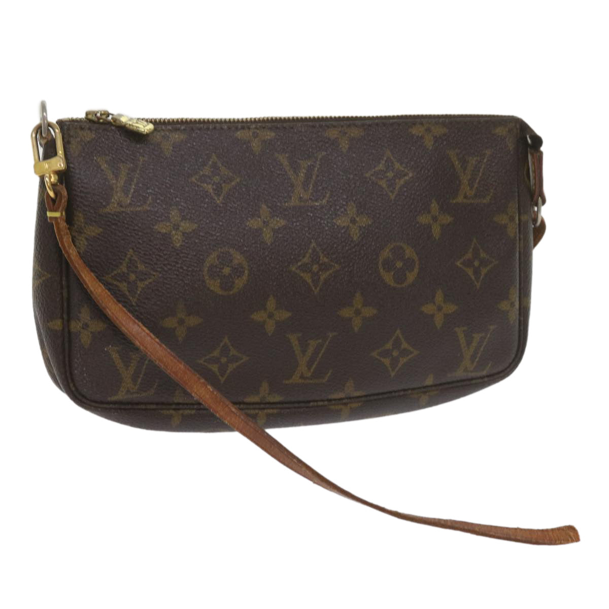 LOUIS VUITTON Monogram Pochette Accessoires Pouch M51980 LV bs10647