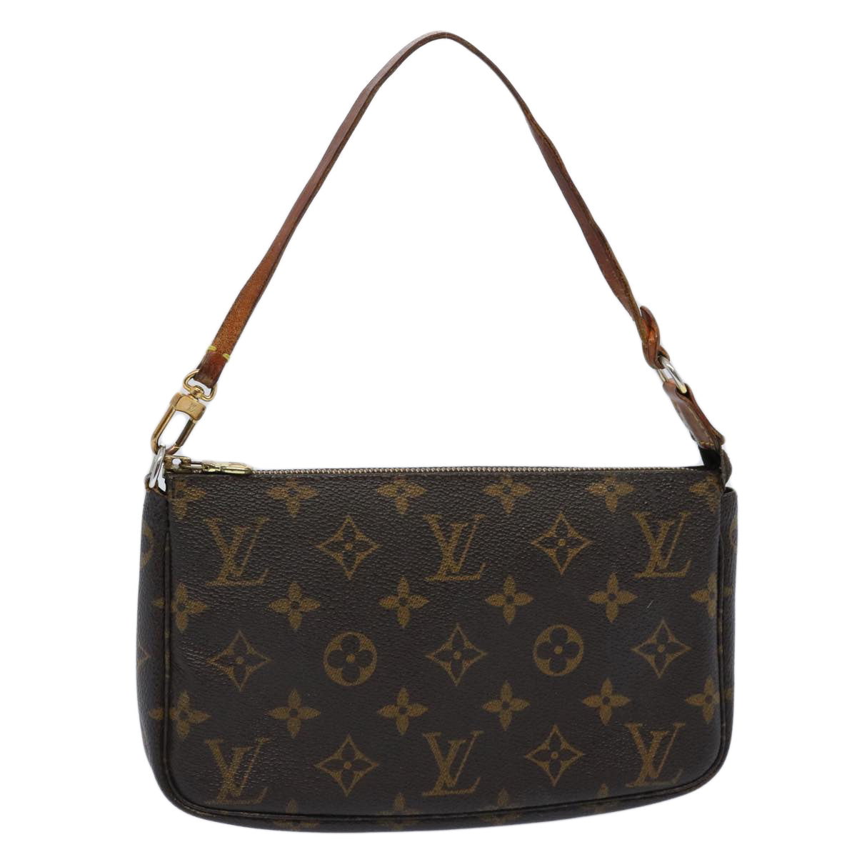 LOUIS VUITTON Monogram Pochette Accessoires Pouch M51980 LV bs10710