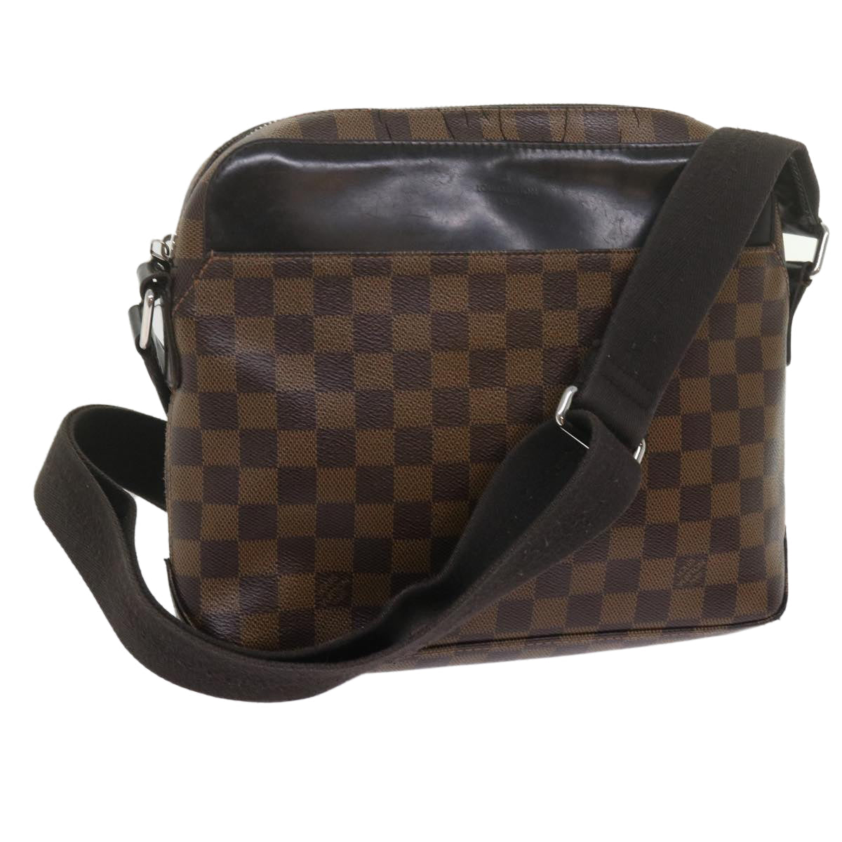 LOUIS VUITTON Damier Ebene Jake Messenger PM Shoulder Bag N41568 LV bs10717