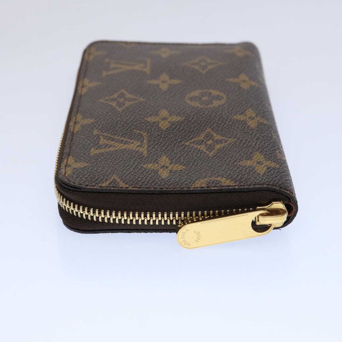 LOUIS VUITTON Monogram Zippy Compact Wallet M62581 LV bs10733