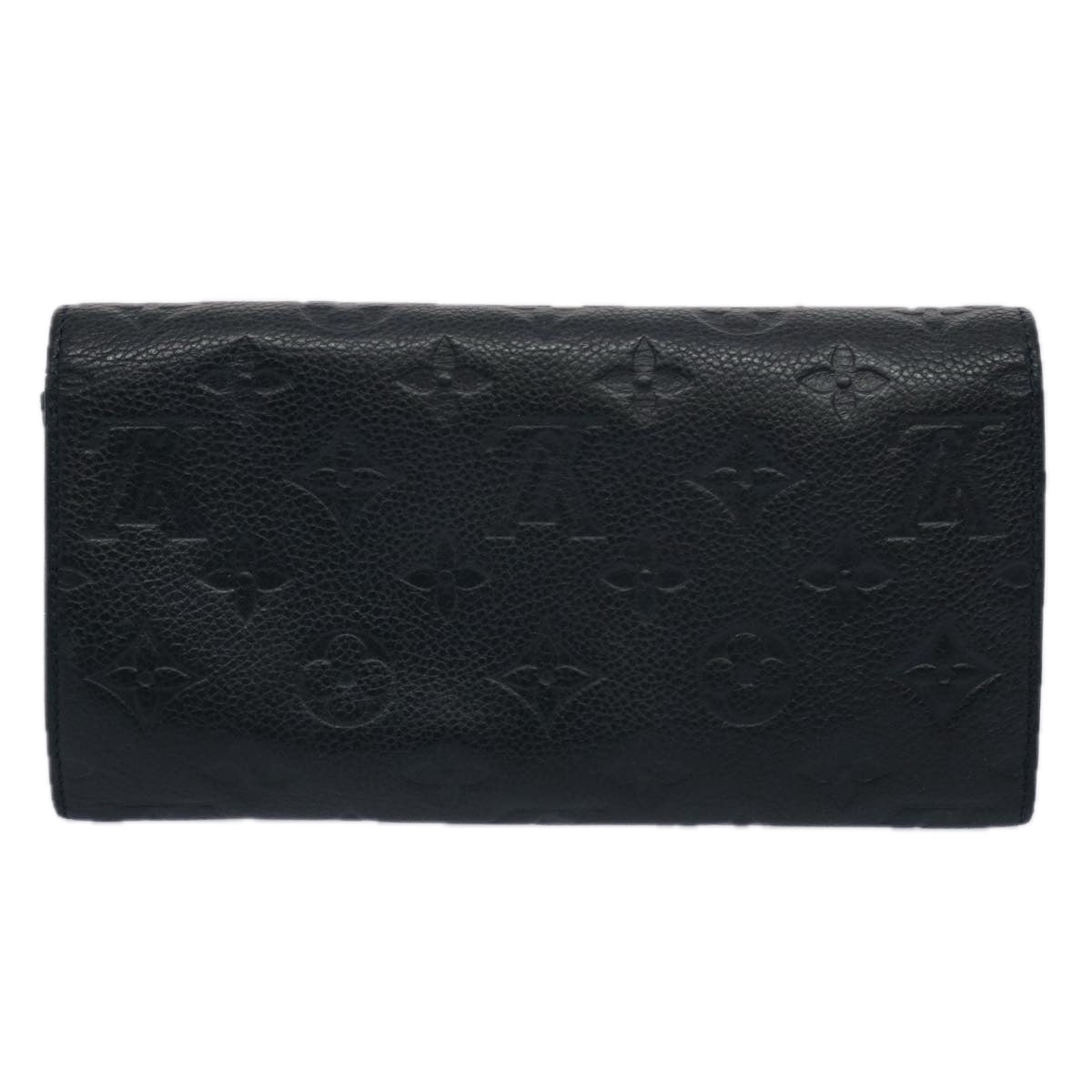 LOUIS VUITTON Empreinte Portefeuille Ville To Oze Navy M60258 LV bs10746