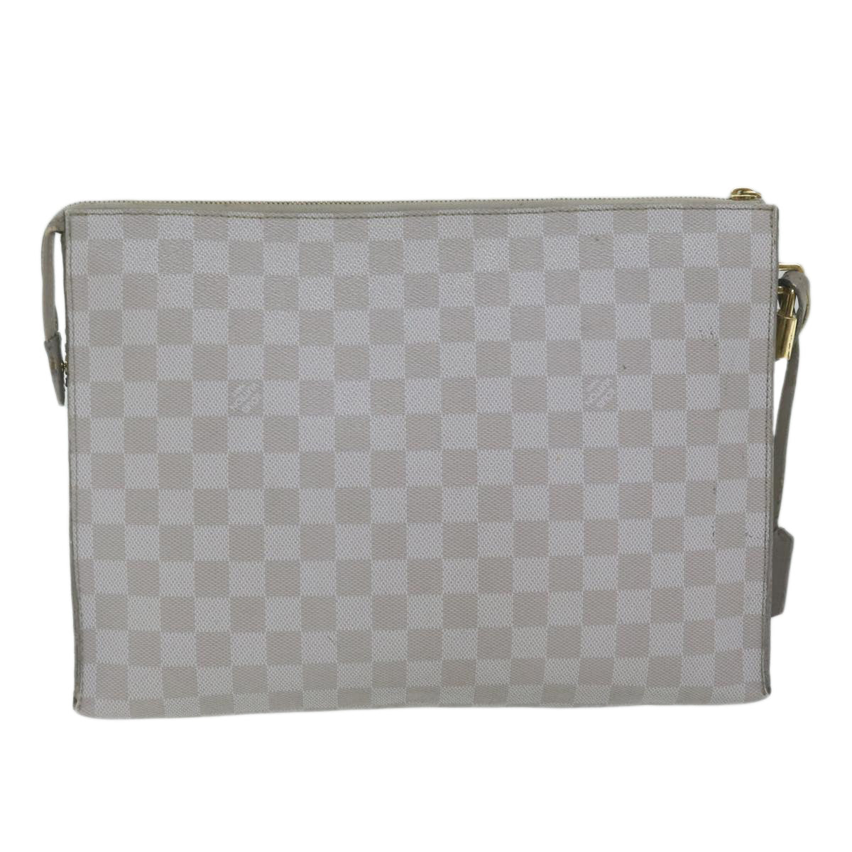 LOUIS VUITTON Damier Color Kit Clutch Bag Gre N41315 LV bs10749