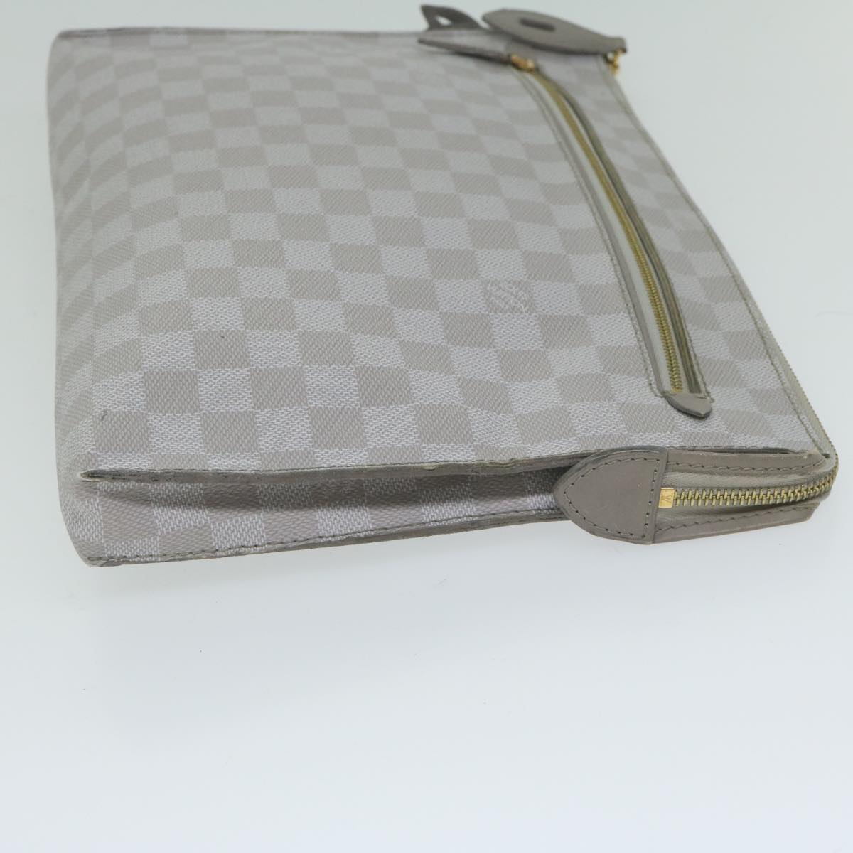 LOUIS VUITTON Damier Color Kit Clutch Bag Gre N41315 LV bs10749