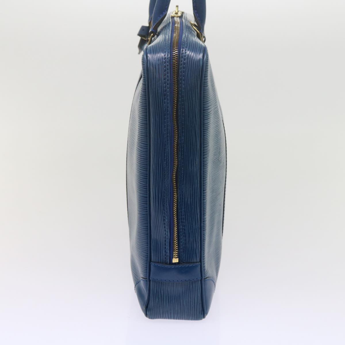 LOUIS VUITTON Epi Porte Documents Voyage Business Bag Blue M54475 bs10755