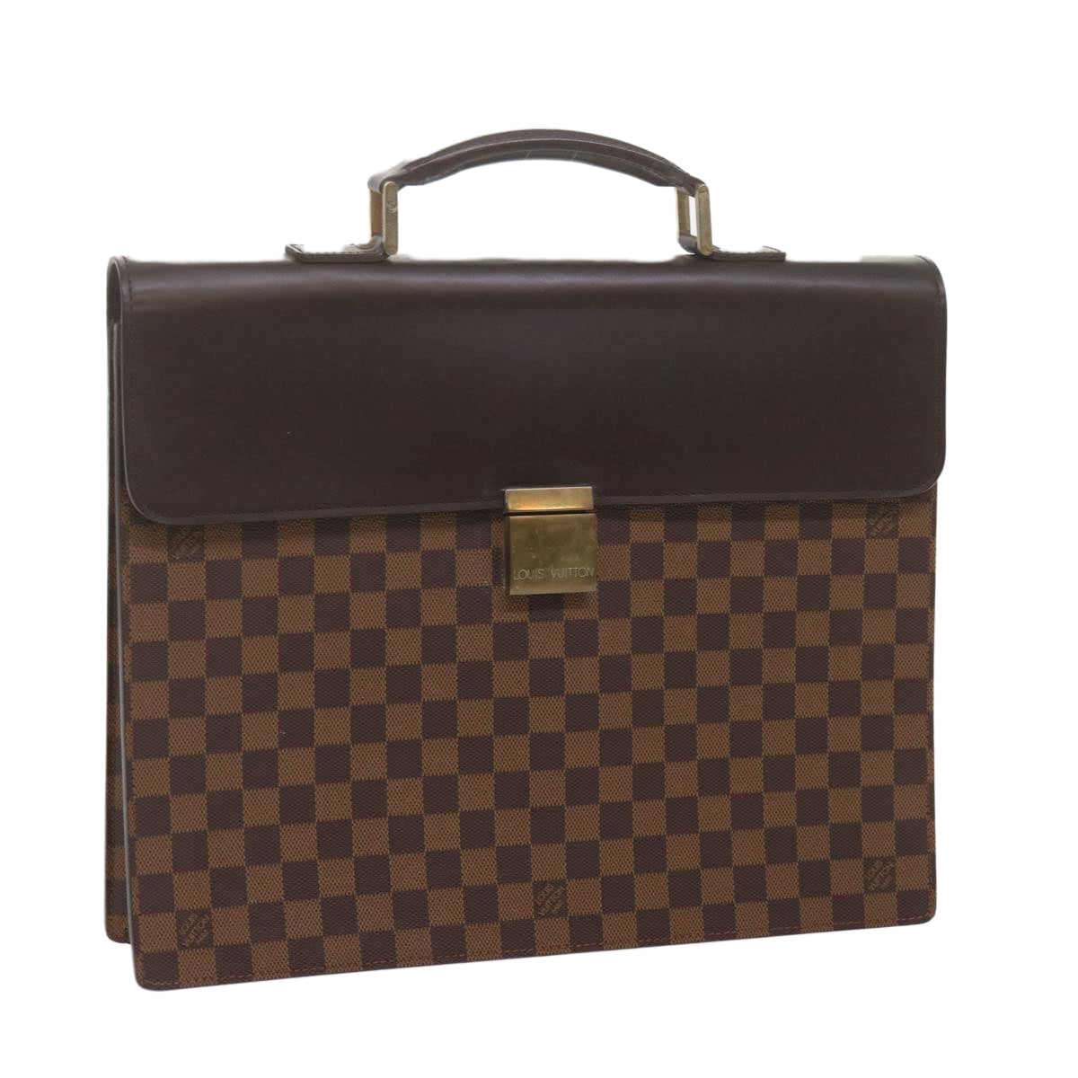 LOUIS VUITTON Damier Ebene Altona PM Briefcase N53315 LV bs10767