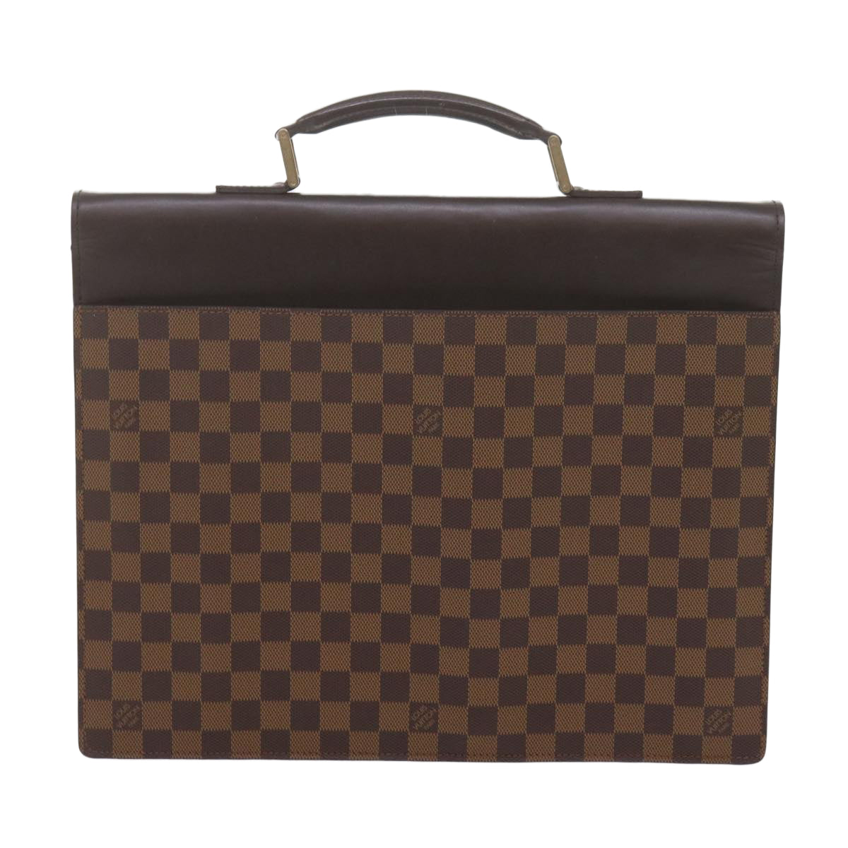 LOUIS VUITTON Damier Ebene Altona PM Briefcase N53315 LV bs10767