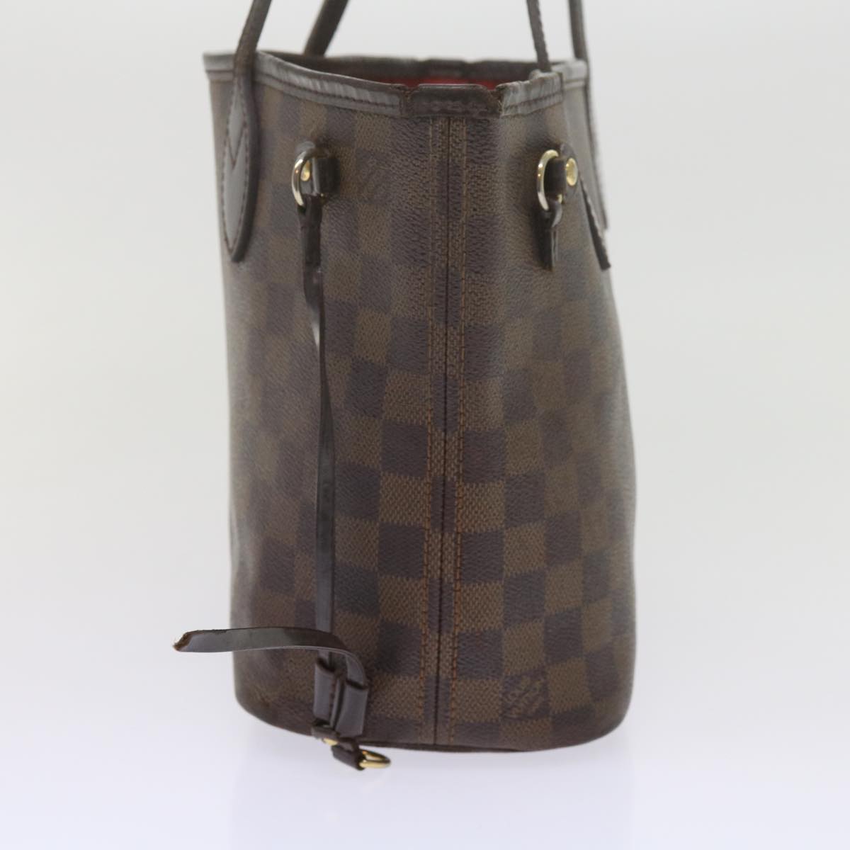 LOUIS VUITTON Damier Ebene Neverfull PM Tote Bag N51109 LV bs10772