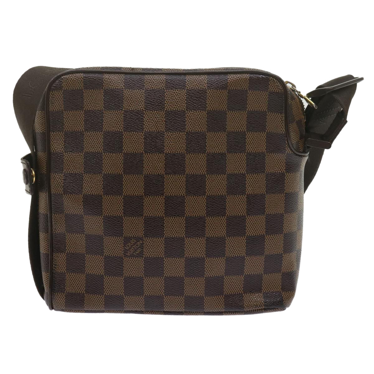 LOUIS VUITTON Damier Ebene Olaf PM Shoulder Bag N41442 LV bs10828