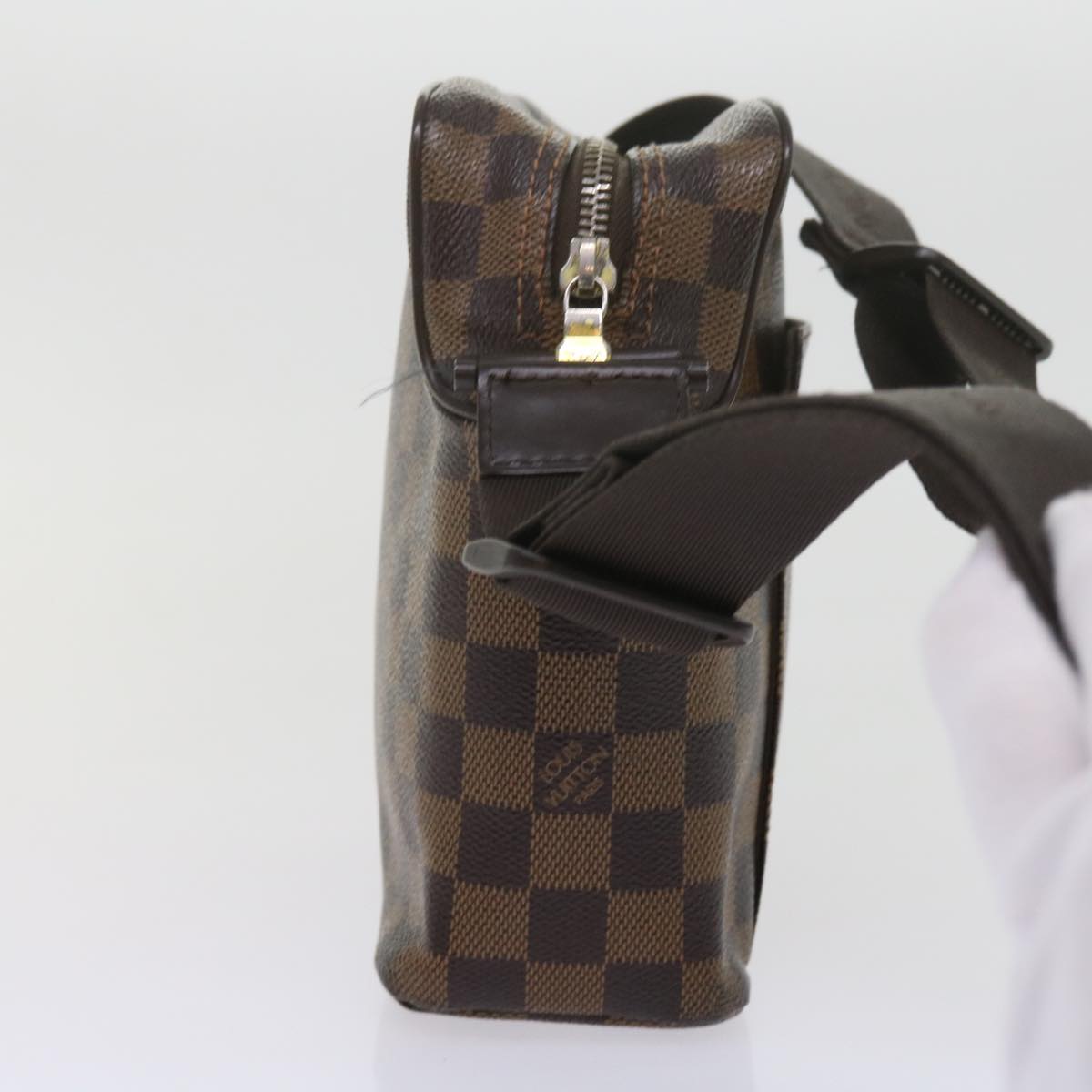 LOUIS VUITTON Damier Ebene Olaf PM Shoulder Bag N41442 LV bs10828