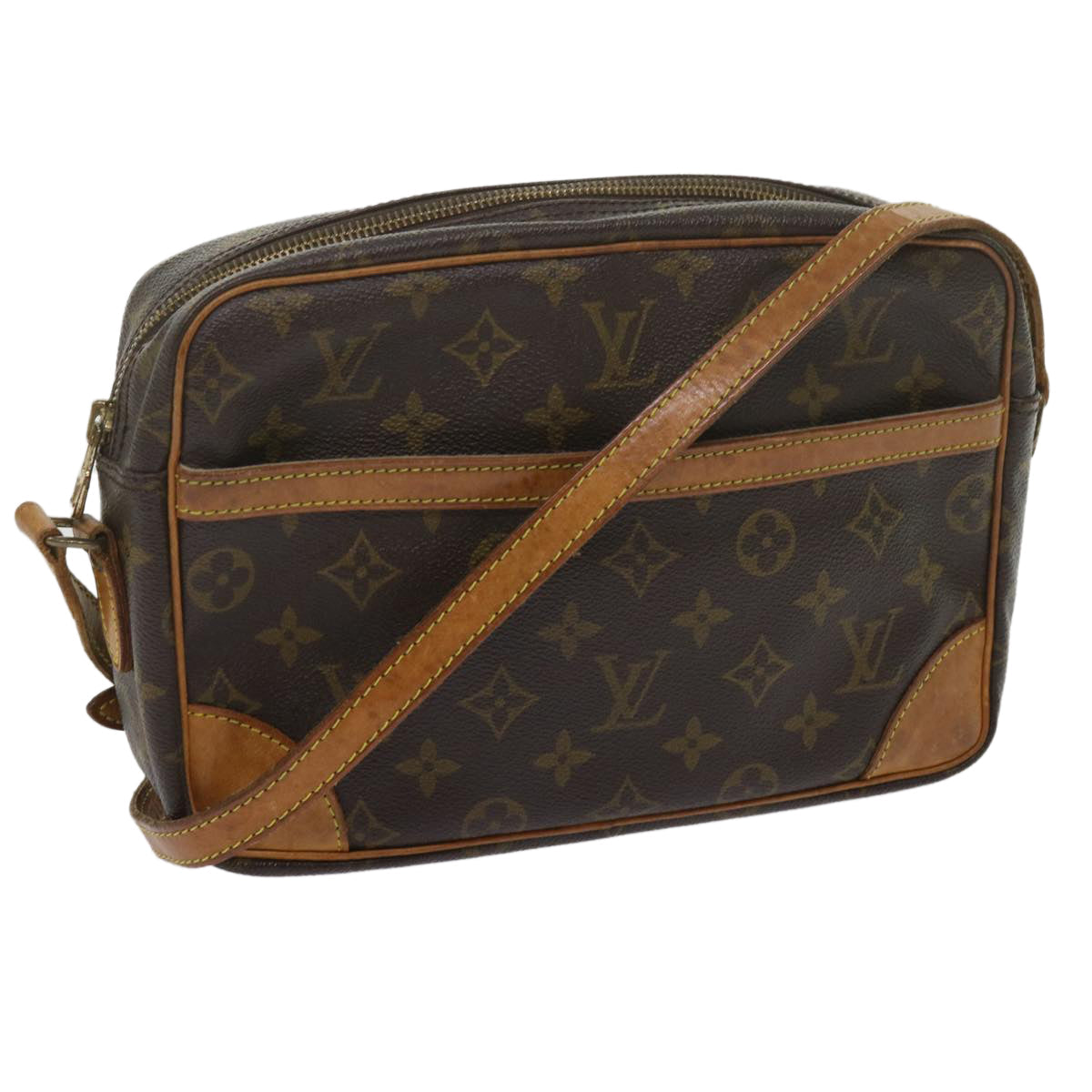 LOUIS VUITTON Monogram Trocadero 27 Shoulder Bag M51274 LV bs10831