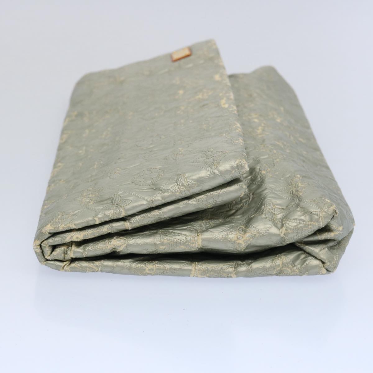 LOUIS VUITTON Monogram Lime Light Clutch PM Bag Silver M95576 LV bs10843