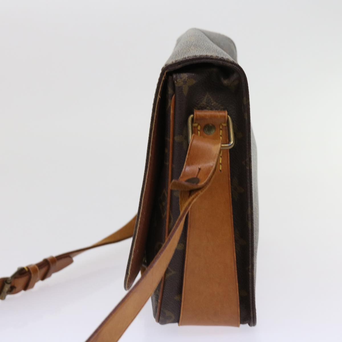 LOUIS VUITTON Monogram Cartouchiere GM Shoulder Bag M51252 LV bs10862