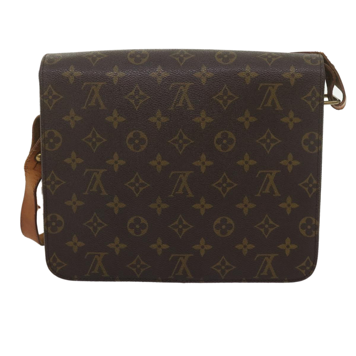 LOUIS VUITTON Monogram Cartouchiere GM Shoulder Bag M51252 LV bs10864