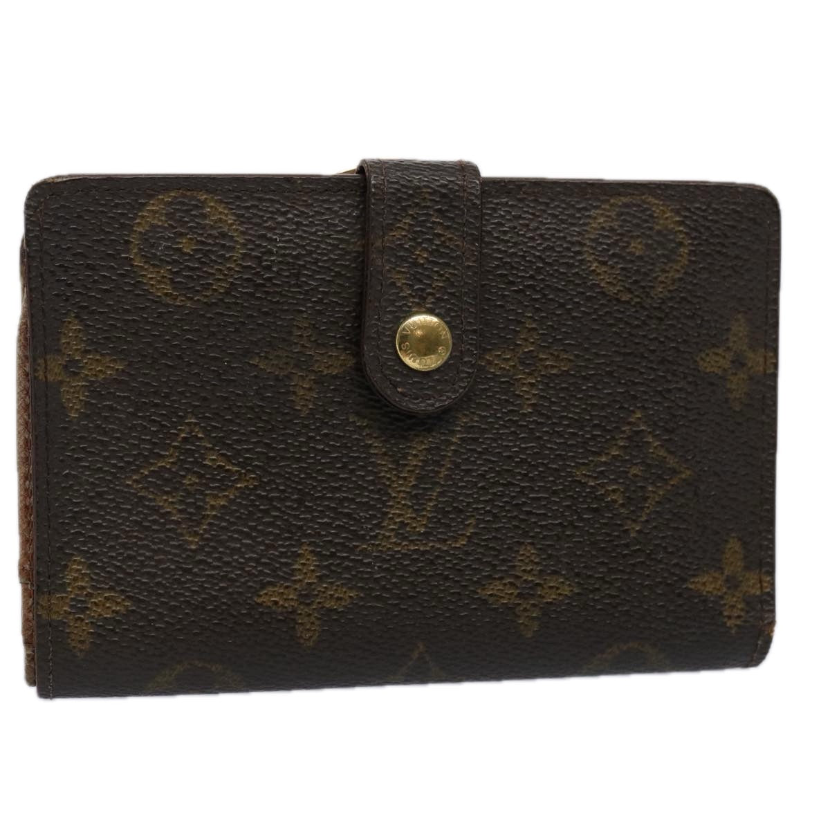 LOUIS VUITTON Monogram Porte Monnaie Billets Viennois Wallet M61663 bs10889