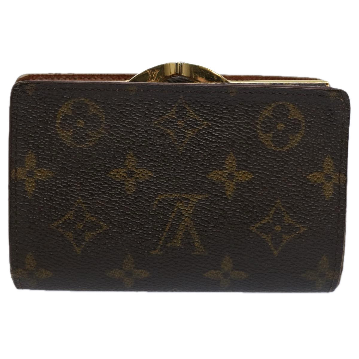 LOUIS VUITTON Monogram Porte Monnaie Billets Viennois Wallet M61663 bs10889