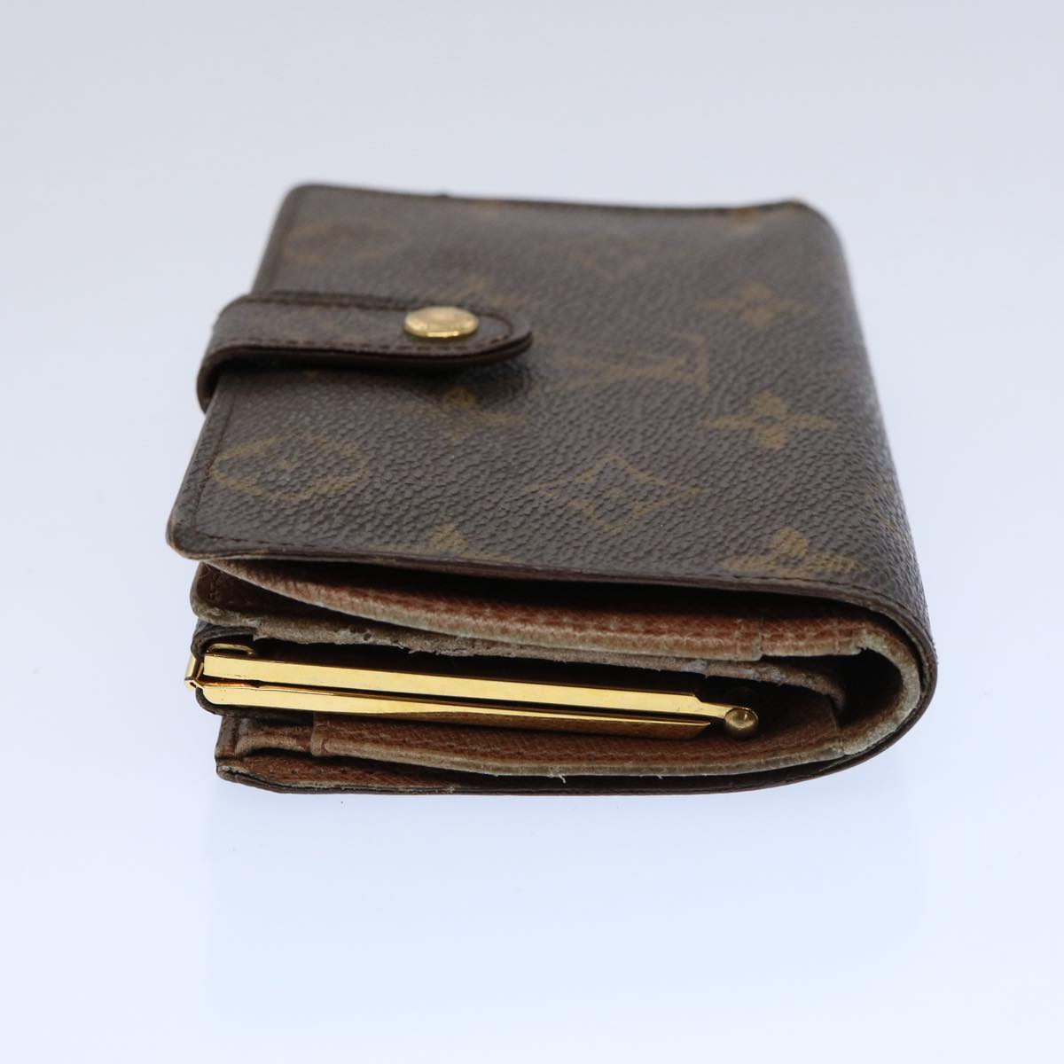 LOUIS VUITTON Monogram Porte Monnaie Billets Viennois Wallet M61663 bs10889