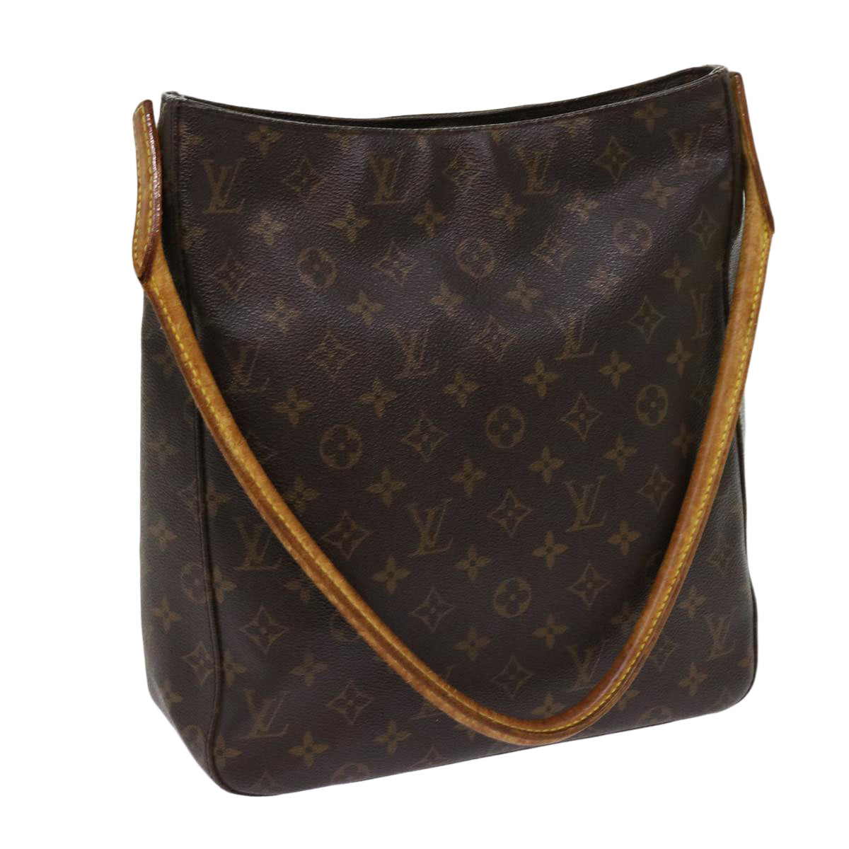 LOUIS VUITTON Monogram Looping GM Shoulder Bag M51145 LV bs10963