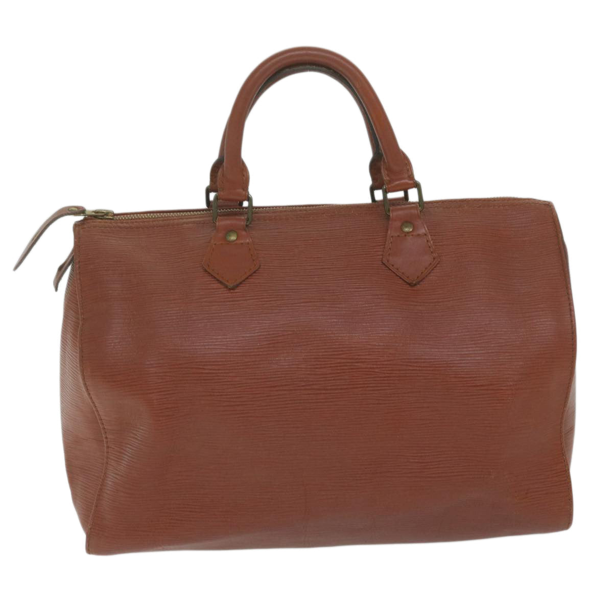 LOUIS VUITTON Epi Speedy 30 Hand Bag Brown M43003 LV bs10969