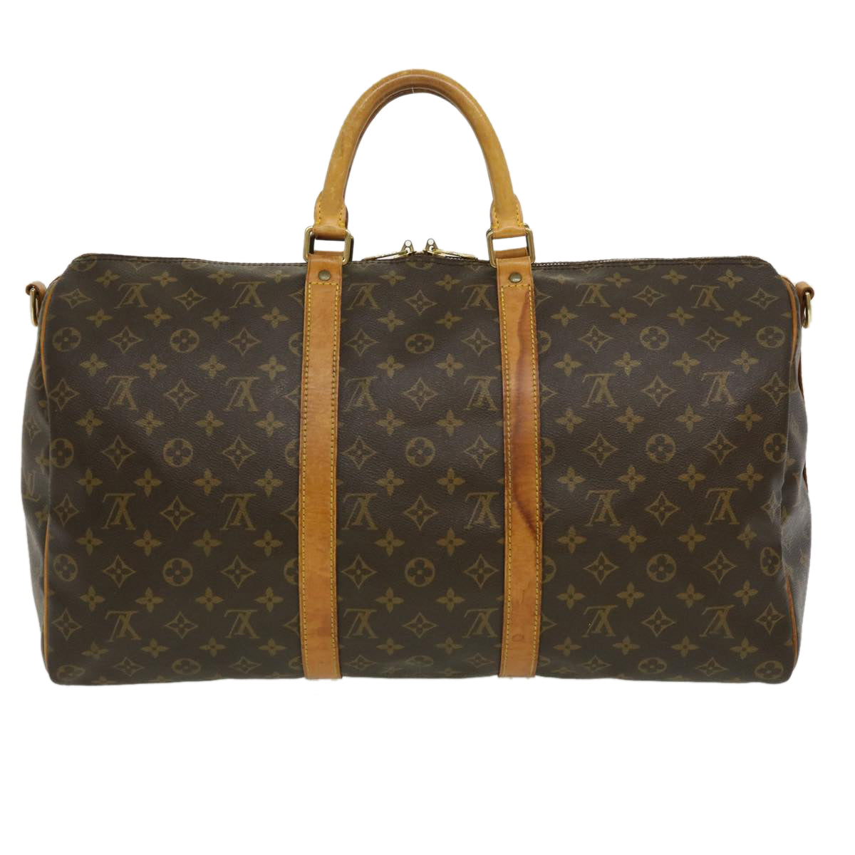 LOUIS VUITTON Monogram Keepall Bandouliere 50 Boston Bag M41416 LV bs1102