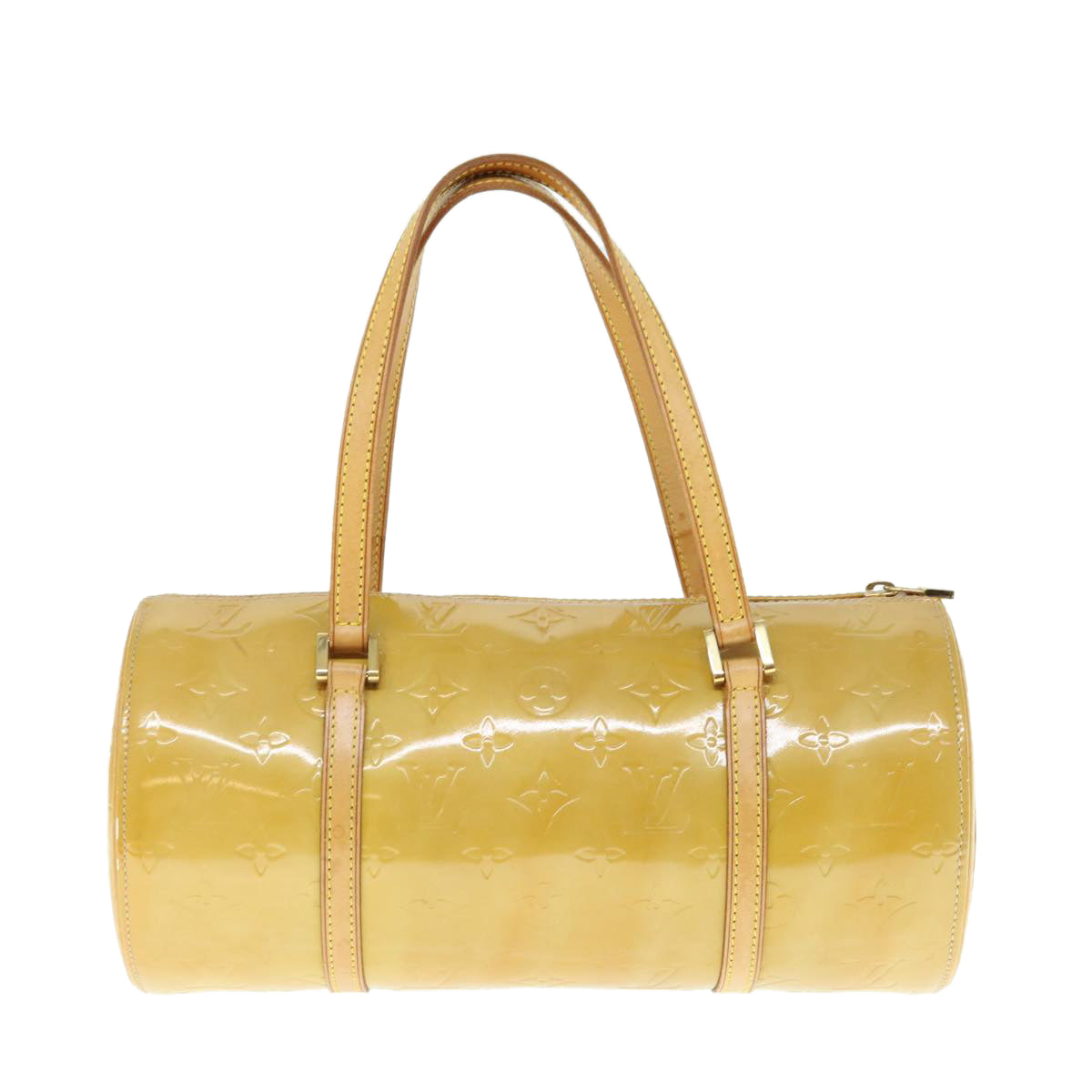 LOUIS VUITTON Monogram Vernis Bedford Hand Bag Beige M91006 LV bs11051