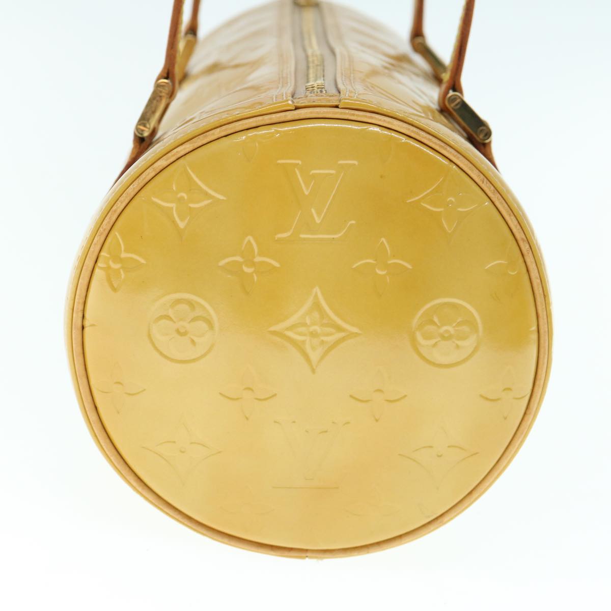 LOUIS VUITTON Monogram Vernis Bedford Hand Bag Beige M91006 LV bs11051