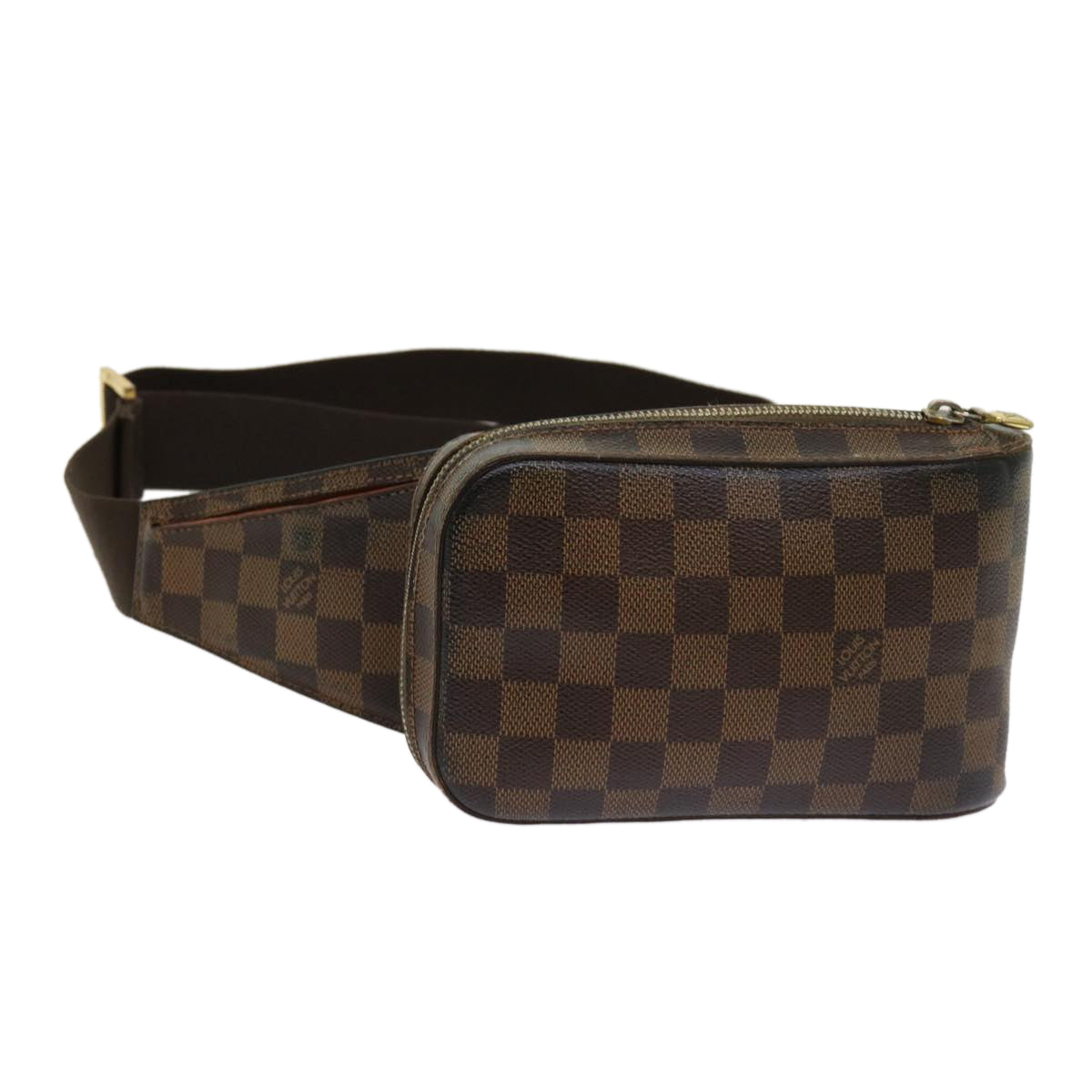 LOUIS VUITTON Damier Ebene Geronimos Shoulder Bag N51994 LV bs11052