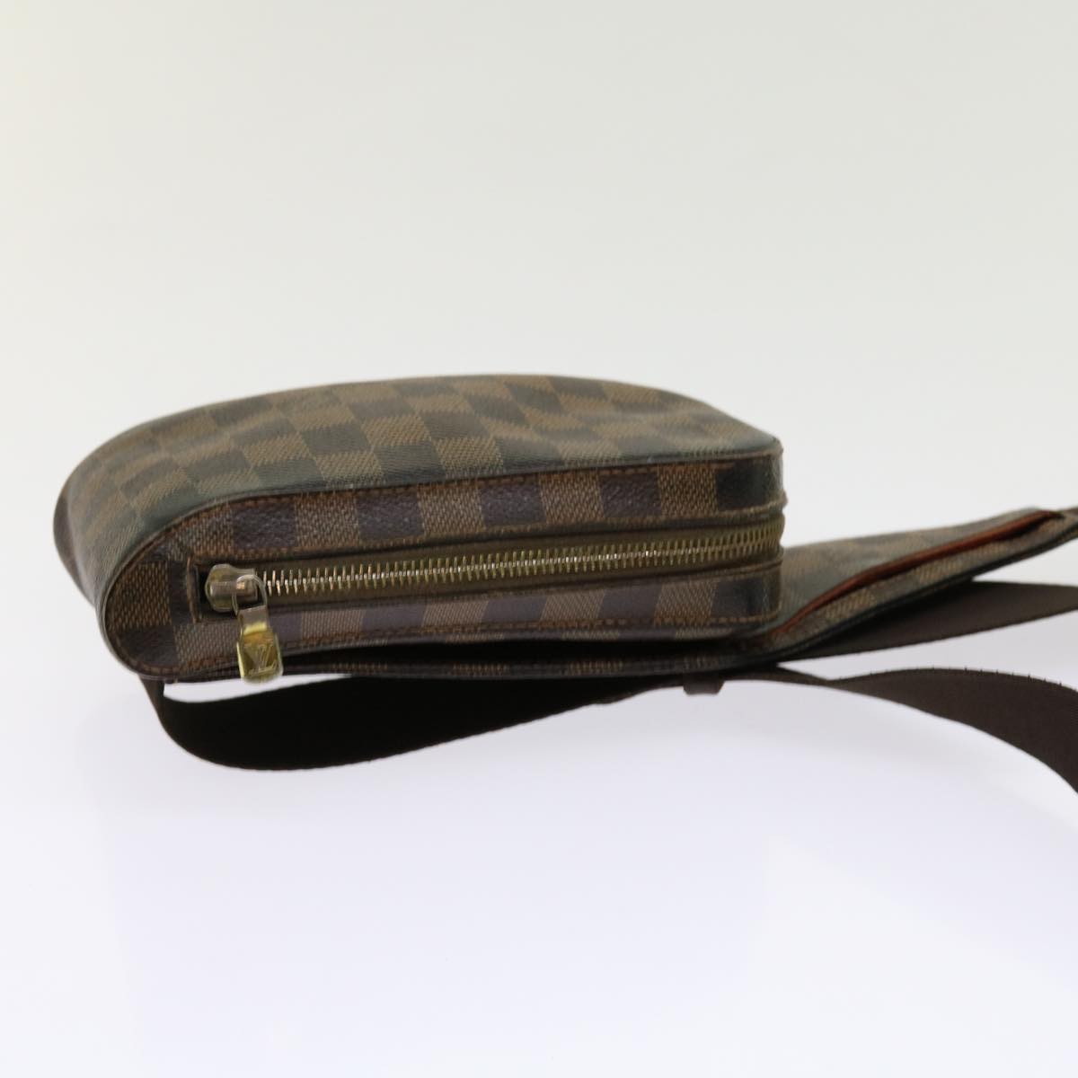 LOUIS VUITTON Damier Ebene Geronimos Shoulder Bag N51994 LV bs11052