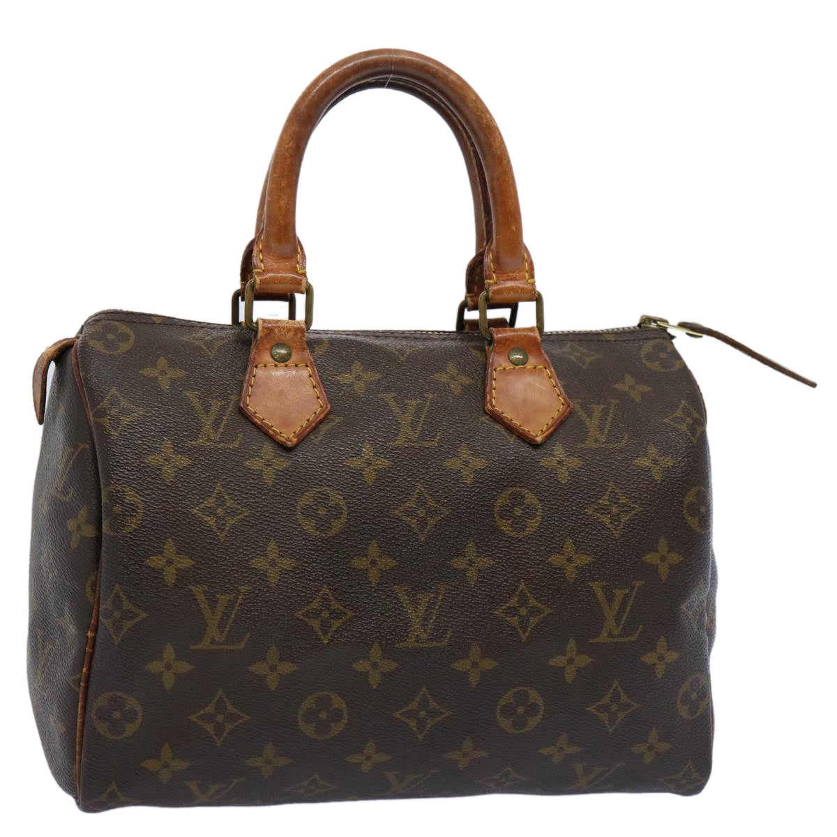 LOUIS VUITTON Monogram Speedy 25 Hand Bag M41528 LV bs11056