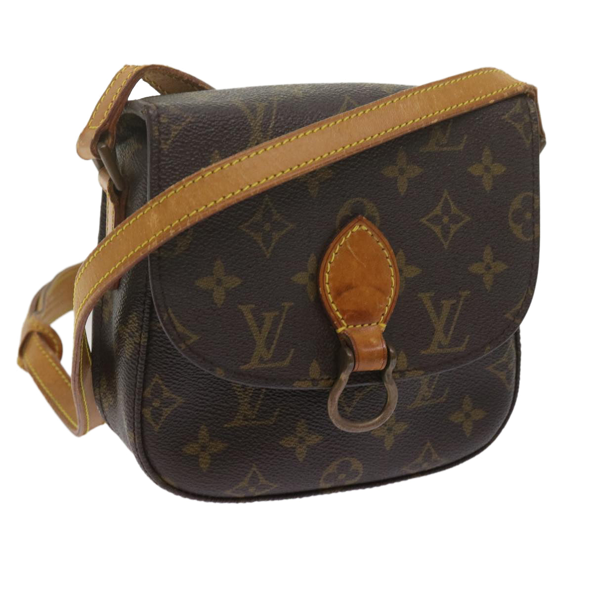 LOUIS VUITTON Monogram Saint Cloud PM Shoulder Bag Vintage M51244 bs11061