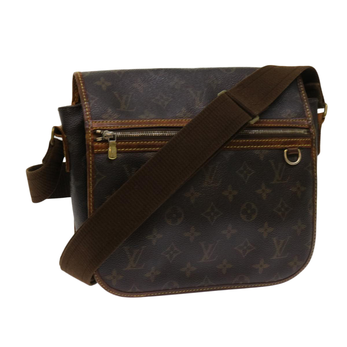 LOUIS VUITTON Monogram Messenger Bosphore PM Shoulder Bag M40106 LV bs11066
