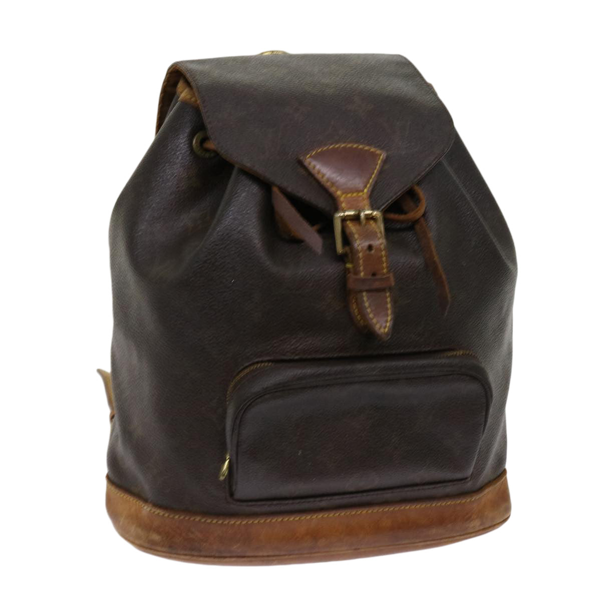 LOUIS VUITTON Monogram Montsouris MM Backpack M51136 LV bs11067