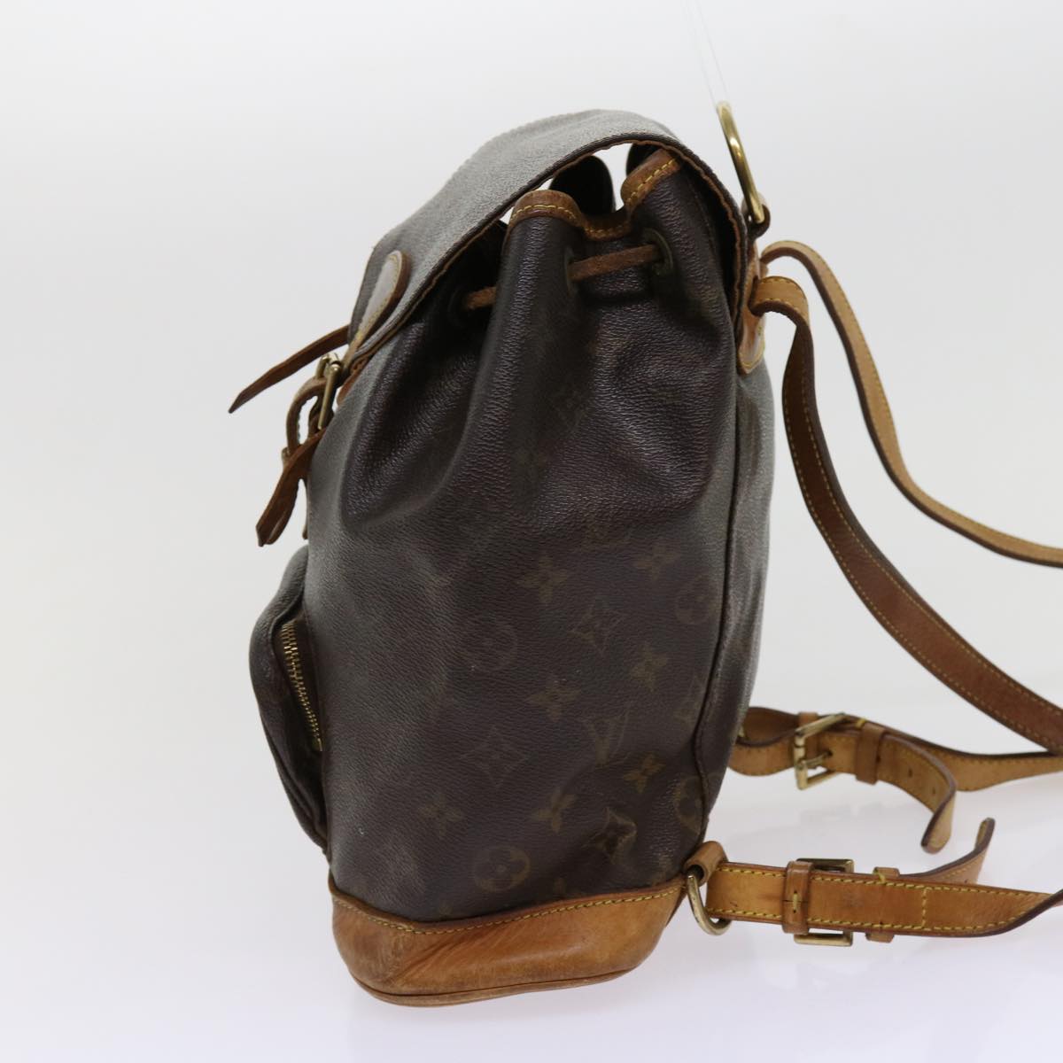LOUIS VUITTON Monogram Montsouris MM Backpack M51136 LV bs11067
