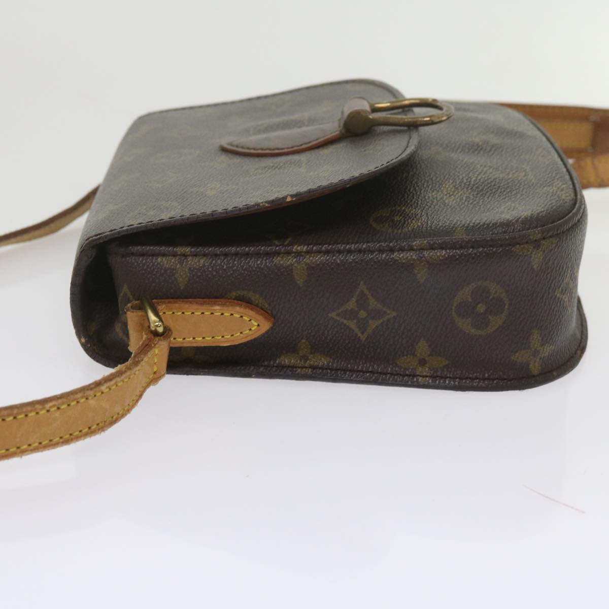 LOUIS VUITTON Monogram Saint Cloud MM Shoulder Bag M51243 LV bs11069
