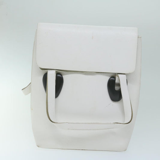 GUCCI GG Canvas Backpack Hand Bag Leather 3Set Beige Green white  bs11169