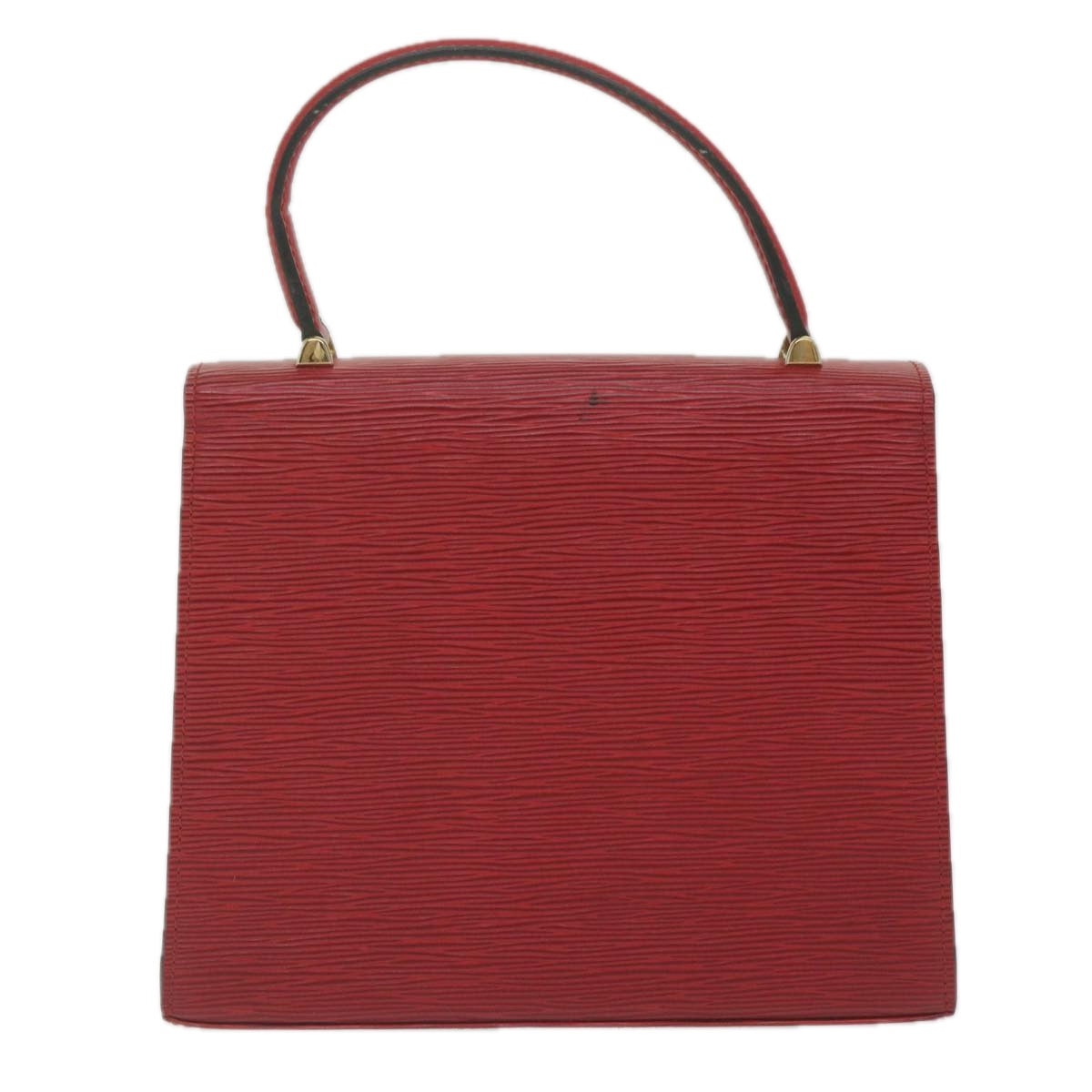 LOUIS VUITTON Epi Malesherbes Hand Bag Red M52377 LV bs11284