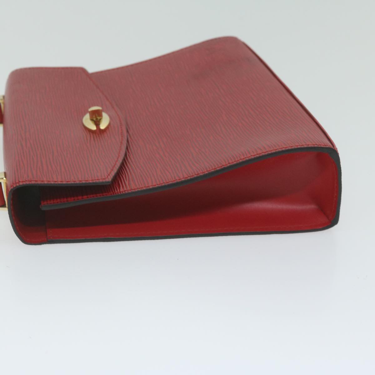 LOUIS VUITTON Epi Malesherbes Hand Bag Red M52377 LV bs11284