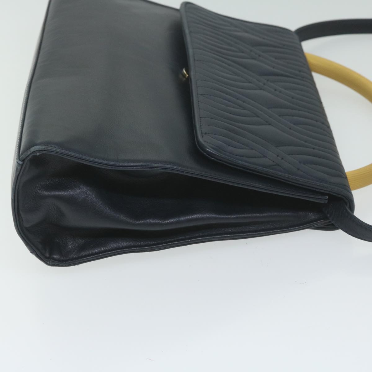Luxury FendiHand Bag Leather Navybs11310
